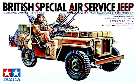 TAMIYA Jeep Willys 35033 British SAS 