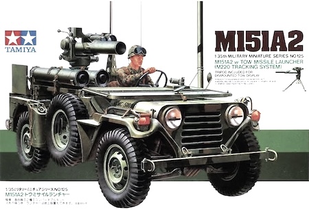 TAMIYA  M151A2 Tow Launcher Kit 