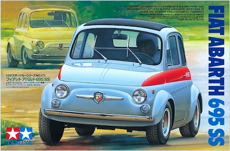 amiya 24173  Fiat Abarth 695 SS Model Kit