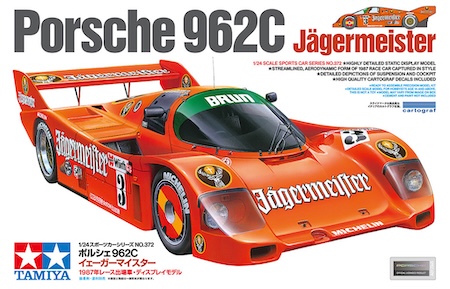 TAMIYA  Porsche 962C Jägermeister Model