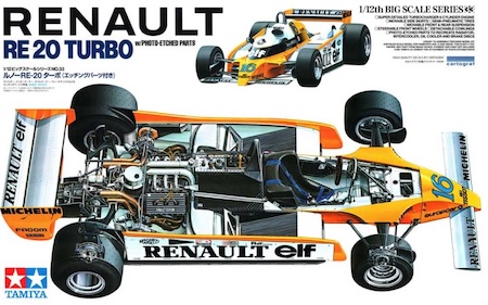 TAMIYA  Renault RE-20 Turbo 12033 