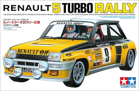 Tamiya Renault 5 Turbo 1975 Rally 