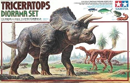 
Tamiya Models Tyrannosaurus Diorama Set 