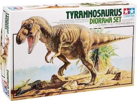 
Tamiya Models Tyrannosaurus Diorama Set 