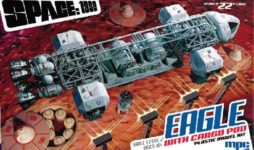 MPC Space 1999:  Eagle Cargo Pod Scale Model Kit