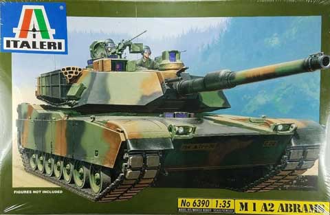 Italeri 1/35 M1 A2 Abrams Tank Kit