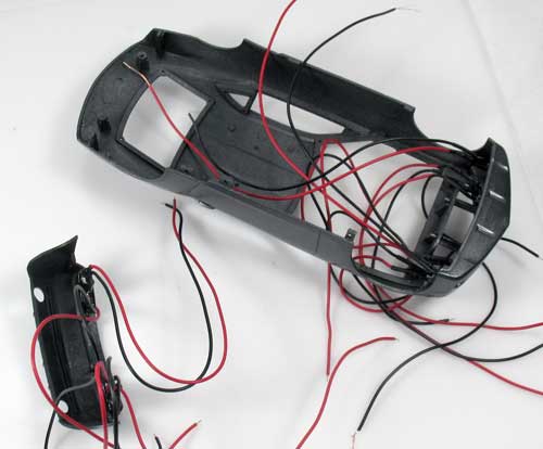 wiring added to camaro for led bulbs