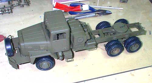 amt international military truck kits
