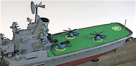 aurora moscow missile ship model