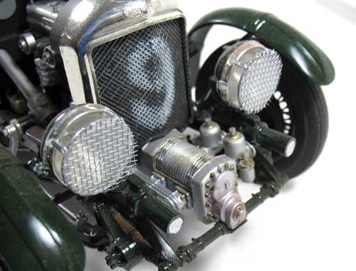 airfix bentley front blower assembly model