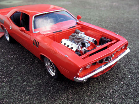 revell hemi cuda hard top