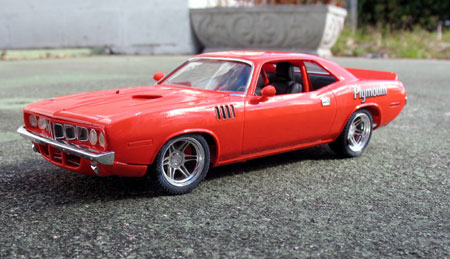 revell hemi cuda build
