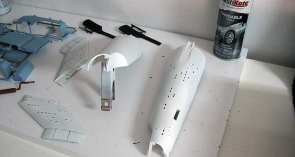 star trek enterprise painted parts