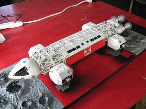 space 1999 eagle foward view