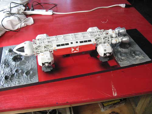 space 1999 eagle side view