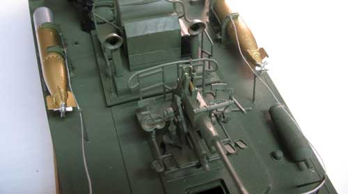 pt boat rear deck gun