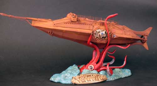 side view of pegasus nautilus model