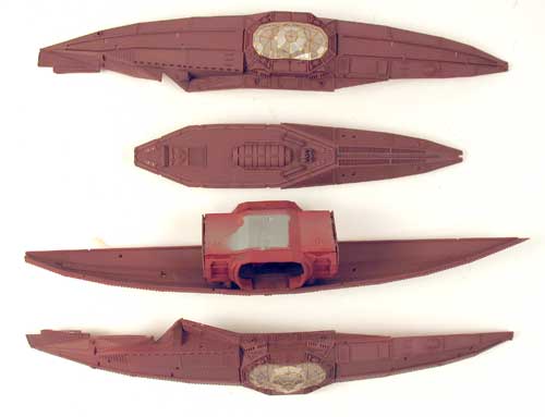 sides of nautilus submarine model