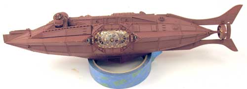 adding paint and details to the model