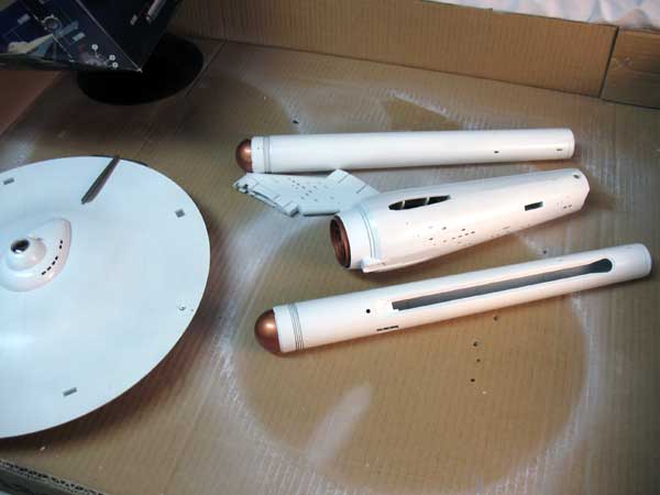 star trek polar lights enterprise parts