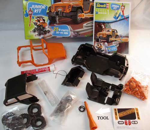 revell junior snap model kits