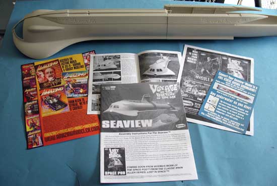 seaview sub moebius model kits