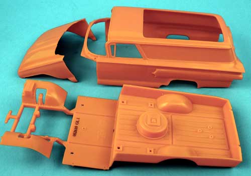 molded in orange