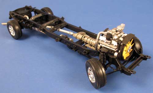 meng super duty truck chassis and engine