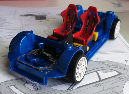 subaru scale car models