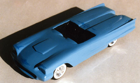 monogram 1958 ford thunderbird model custom