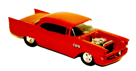 amt 1957 chevy custom 409 model