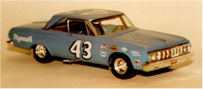 johan richard petty plymouth model