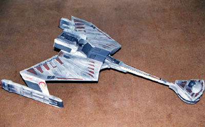 amt klingon d7 movie version model ktinga