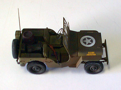 italeri mb military jeep model