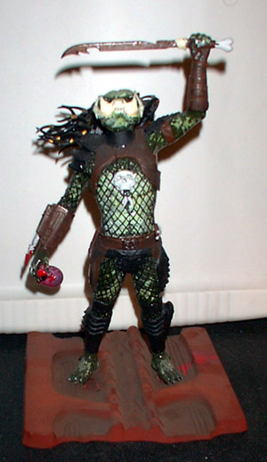 halycon predator figure model kit