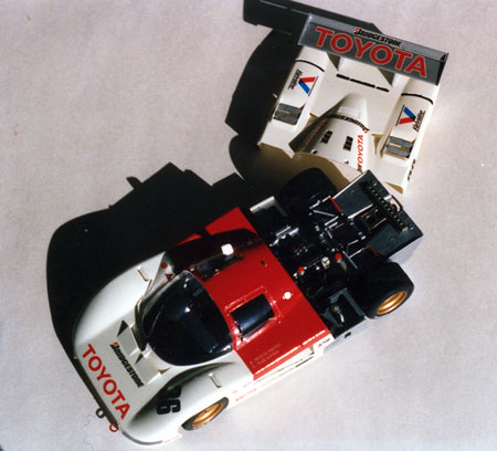 tamiya race car toyota kit imsa