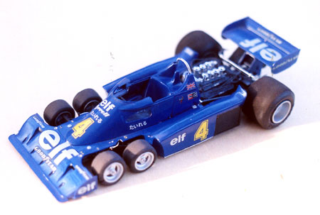 tamiya tyrell f1 race car model
