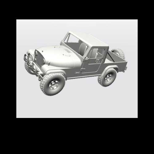 1981 1986 Jeep CJ8 Scrambler  - Tokek