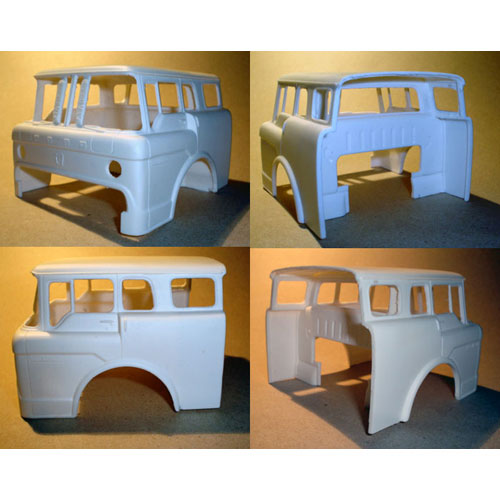 1970's Ford C600 Firetruck Cab Models By Dave