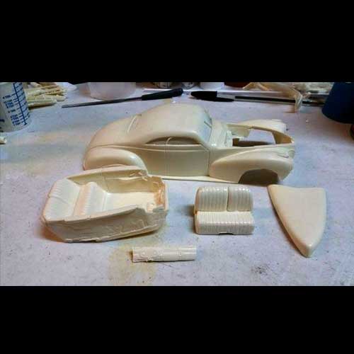 1941 Lincoln Zephyr  Chopped - Boulevard Resins
